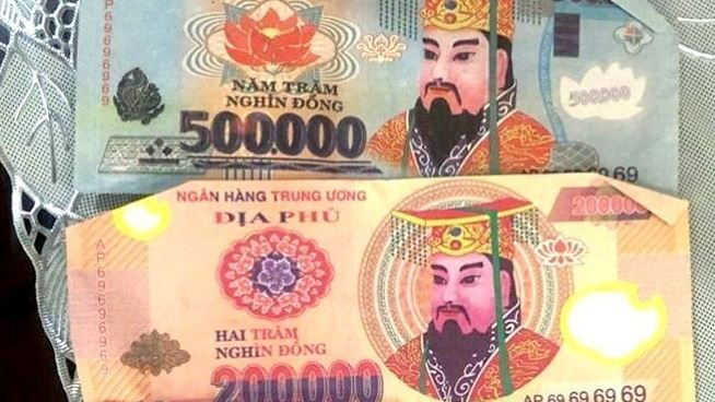 Mơ thấy tiền âm phủ